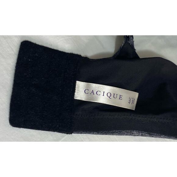 Cacique True Embrace T-Shirt Bra 46C Gray Underwire Lane Bryant - Picture 7 of 7